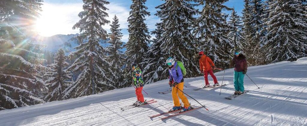 Les Carroz ski resort