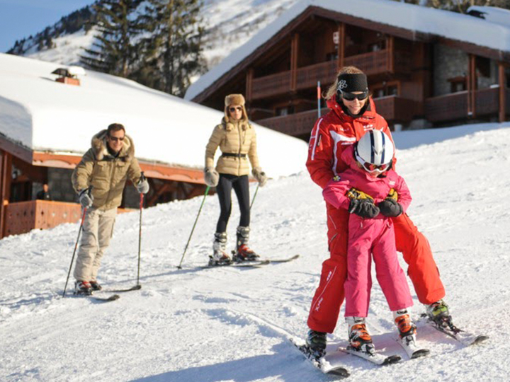 Family ski chalets